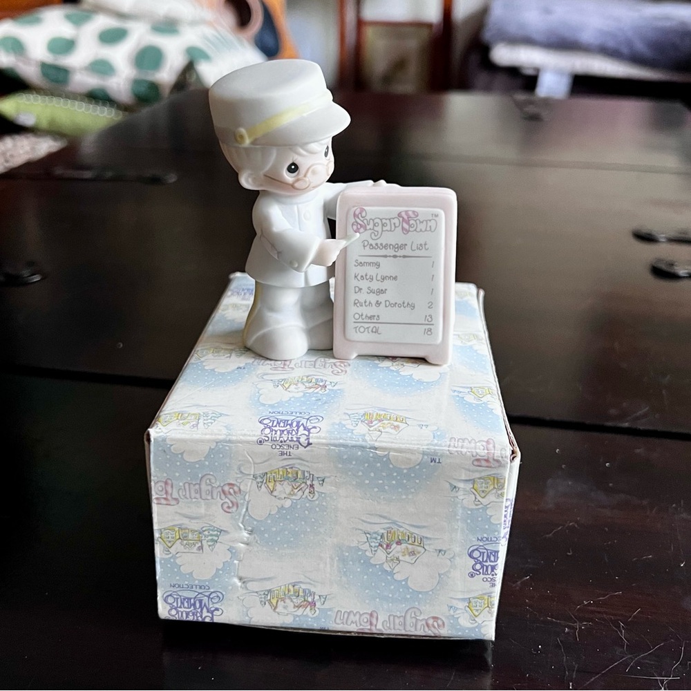 Sam Conductor Porcelain Figurine